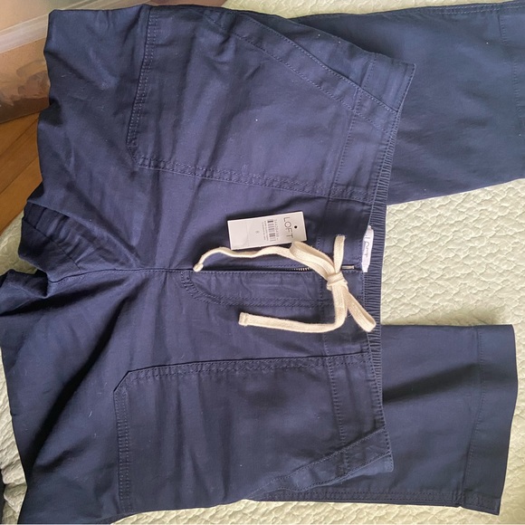 LOFT Utility Jogger Pants in Twill - Picture 2 of 3